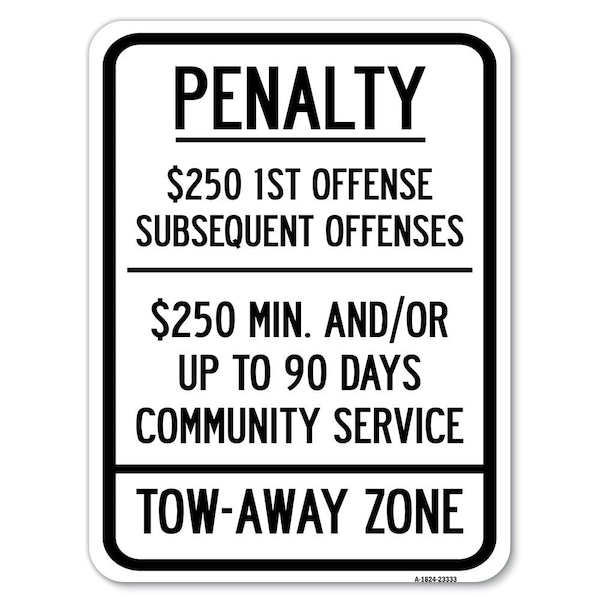 Safety Sign, 18 in Height, Aluminum, 24 in Length, 23333